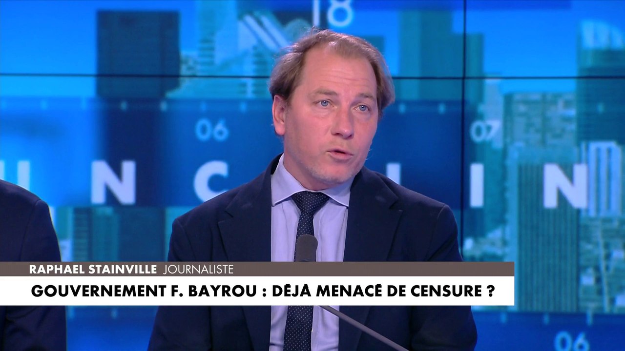 «Si ce nouveau gouvernement n’offre pas de garanties, il sera censuré», prévient Raphaël Stainville
