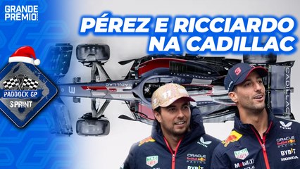 PÉREZ E RICCIARDO VOLTAM À F1 PELA CADILLAC? E BARRICHELLO NO WEC | Paddock Sprint
