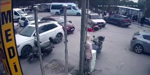 Sinop’ta otomobil ile motorlu bisiklet çarpıştı