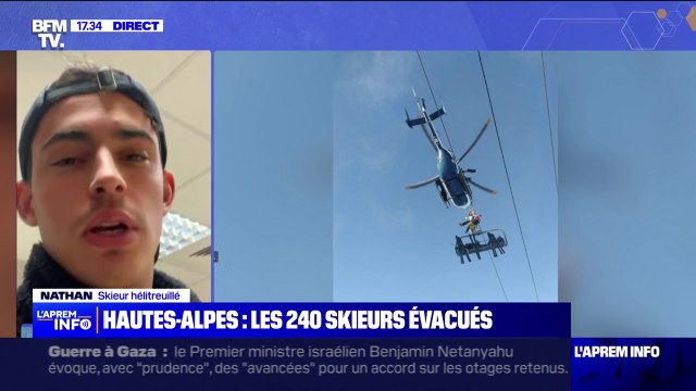 Je suis resté 3h30 en haut : un skieur bloqué après la panne électrique d'un télésiège à SuperDévoluy témoigne
