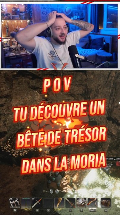 Tu découvre un bête de trésor dans la Moria #LSDA #ReturnToMoria #Gaming #Twitch