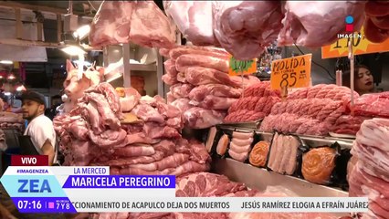 Inician las compras para la cena navideña en el Mercado de La Merced, CDMX