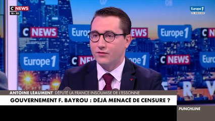 Punchline - Le gouvernement Bayrou déjà menacé de censure ?
