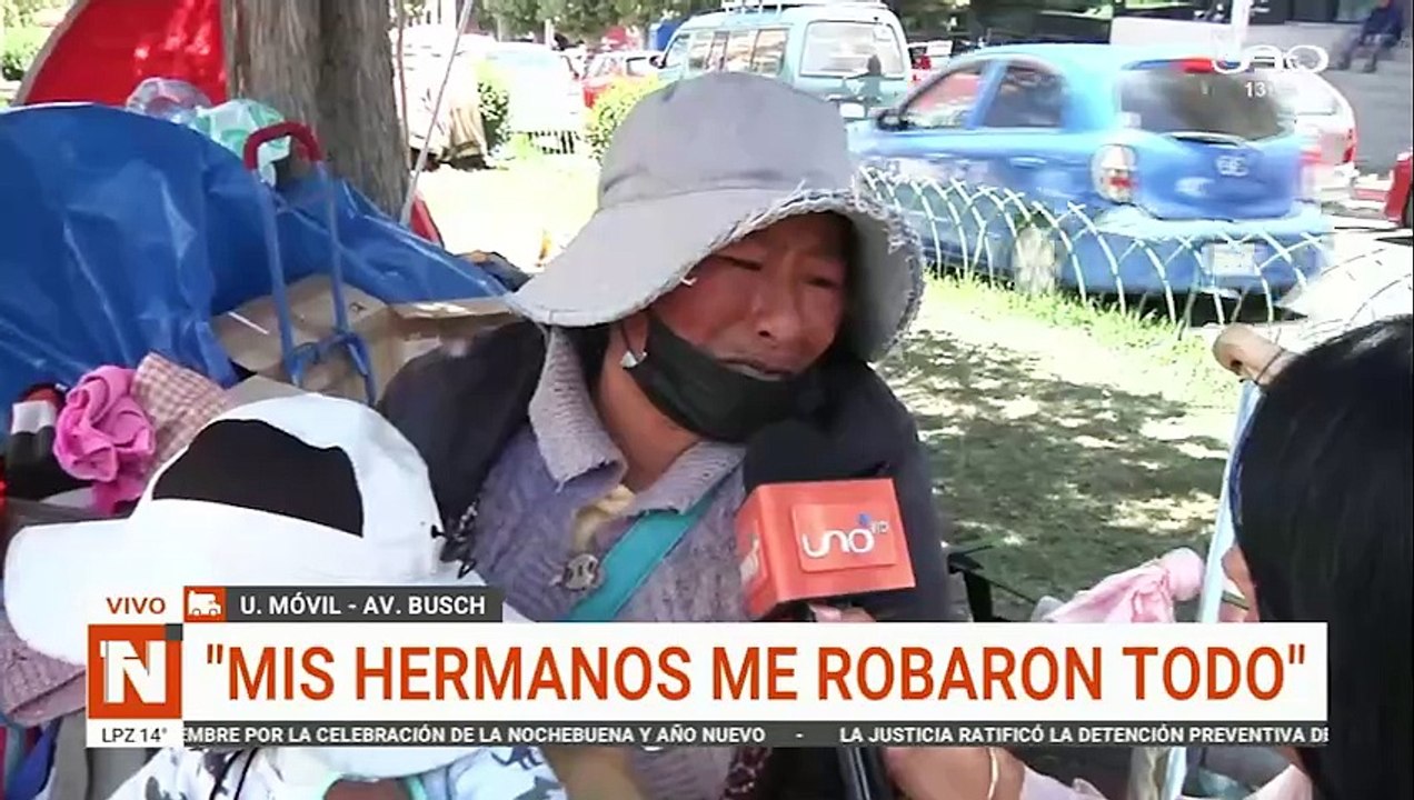 UM vive en la calle, mis hermanos me robaron todo