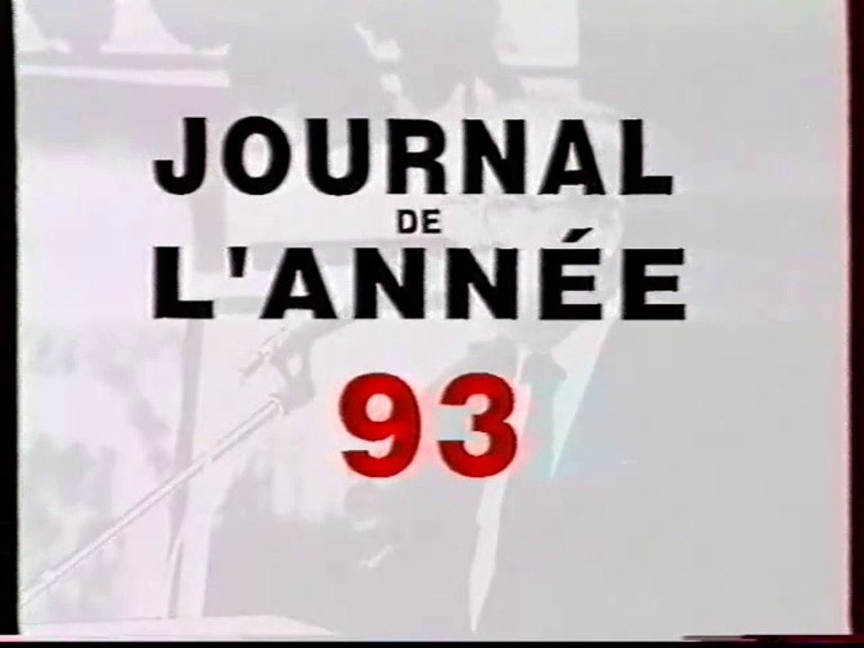 M6 Tours - Journal de l'année 1993 - Première partie