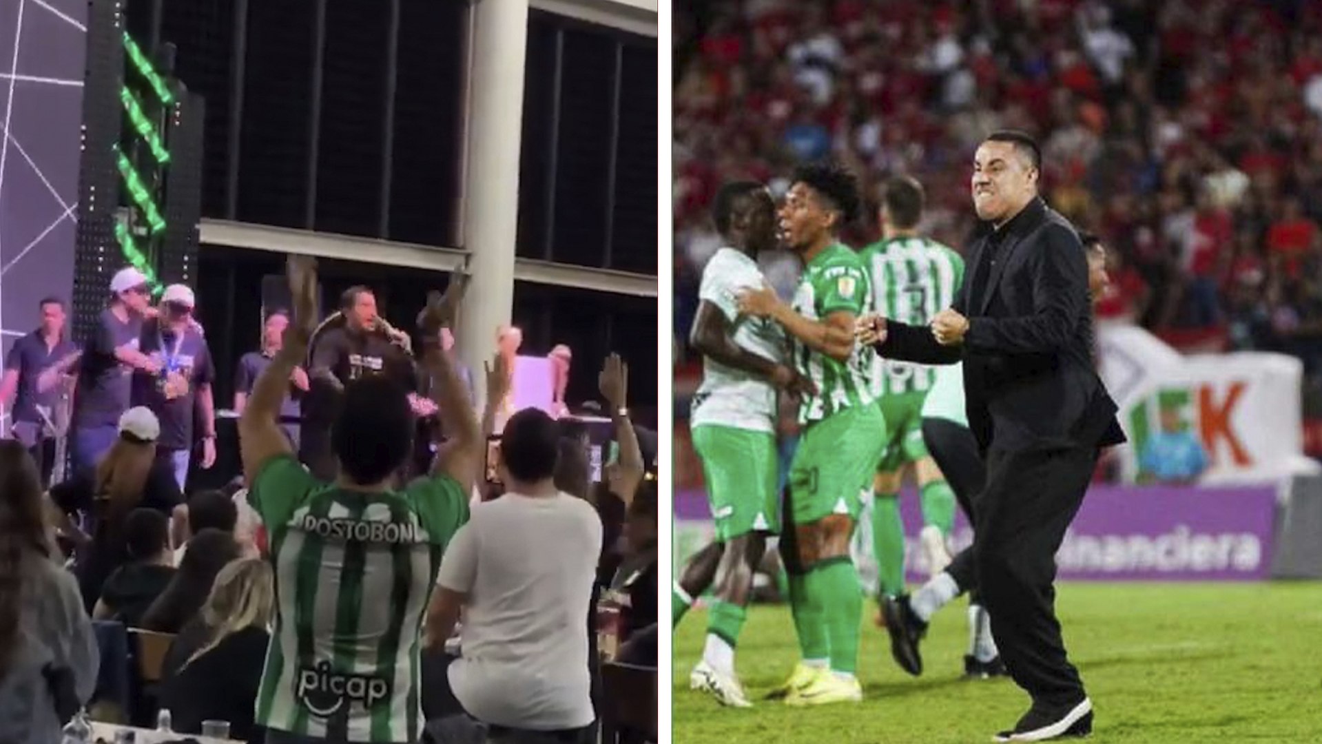 Efran Jurez se apasiona y manda fuerte recado a sus haters en medio de los festejos del Atltico Nacional