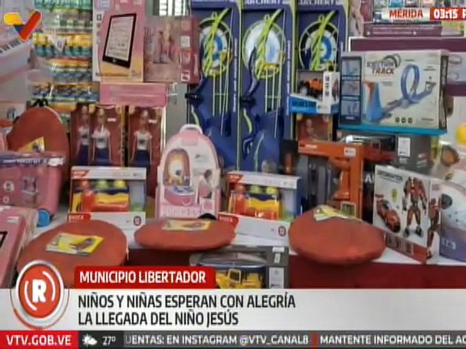 Niñas y niños merideños esperan con alegría la llegada del Niño Jesús