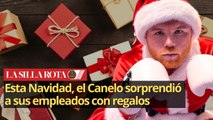 Canelo Álvarez se convirtió en Santa Claus para sus empleados