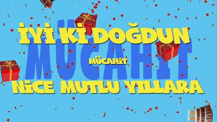 İyi ki doğdun MÜCAHİT  - İsme Özel Ankara Havası Doğum Günü Şarkısı (FULL VERSİYON) (REKLAMSIZ)
