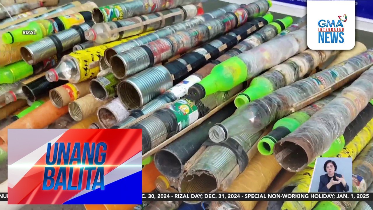 Rizal PPO – Mahigit 400 nakumpiskang boga, sinira | Unang Balita
