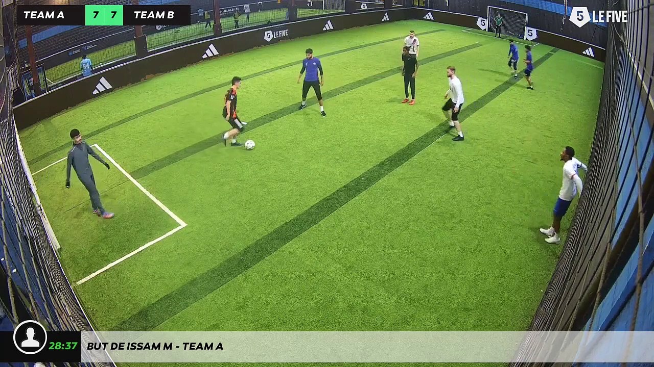 But de Issam M - Team A