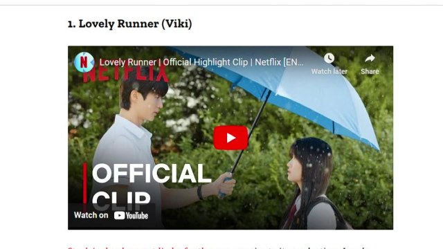 타임, 올해 최고 K-드라마 '선재 업고' 선정... 훌륭한 스토리 / YTN