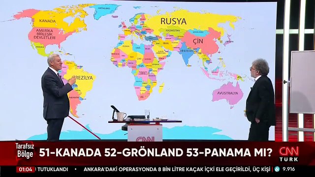 Trump; Kanada, Grönland ve Panama'yı işgal mi edecek? İran niye Suriye'de kaos istedi? Şam'da olağanüstü güvenlik önlemi… Neler oluyor? Tarafsız Bölge'de konuşuldu
