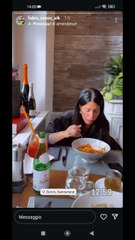 pasta con la panna e prosciutto