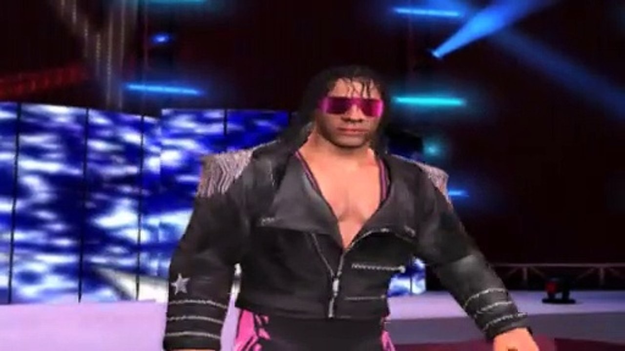 Smackdown vs. Raw 2010 Bret the Hitman Hart Movesets and Entrance test.