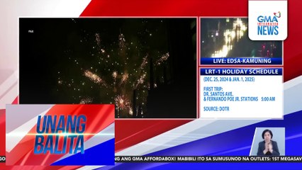 Fireworks display, ipinagbabawal na sa mga residential area, private household, at ospital sa Cebu City | Unang Balita