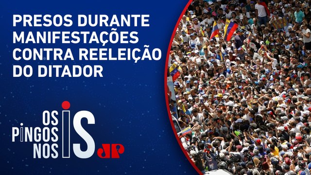 Venezuela solta 956 detidos após protesto contra Nicolás Maduro