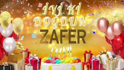 ZAFER - Doğum Günün Kutlu Olsun Zafer