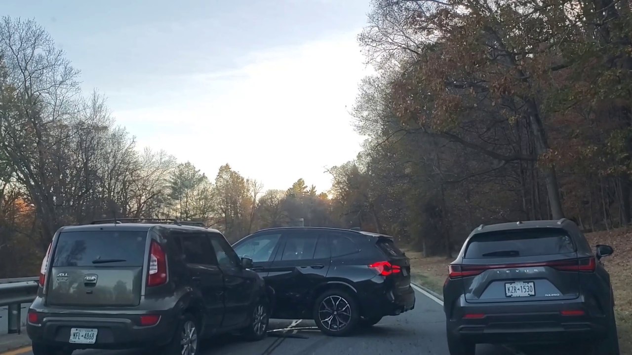 Car on Sawmill river Parkway New York