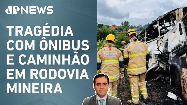 Polícia de Minas Gerais libera 11 dos 41 corpos de vítimas de acidente em estrada