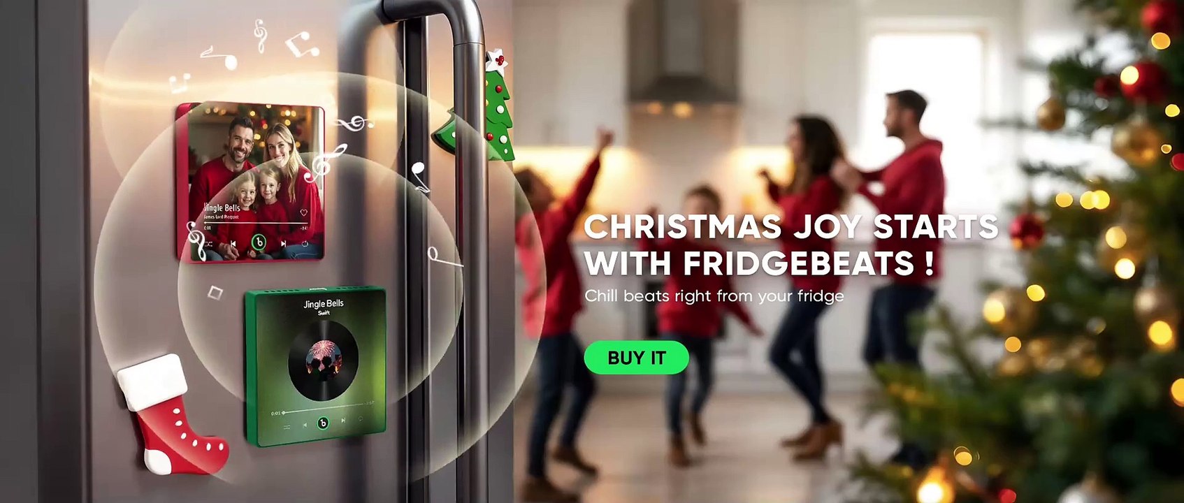 Custom Music Fridge Magnet