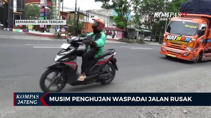 Musim Penghujan Waspadai Jalan Rusak