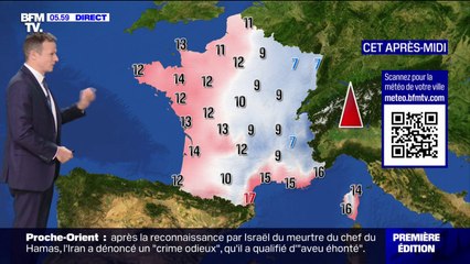 De la douceur sur toute la France mais avec du brouillard, avec des températures comprises entre 7°C et 17°C... La météo de ce mercredi 25 décembre