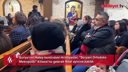 Suriye'de Noel Bayramı ayini
