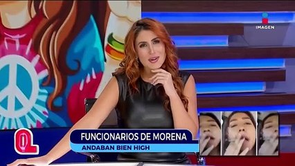 Funcionario de Morena andaban bien “high”