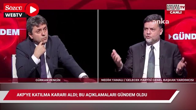 AKP'ye geçecek olan Nedim Yamalı'dan 'cemaat' benzetmesi: 'Tepesinde bir adam, etrafında bir çember'