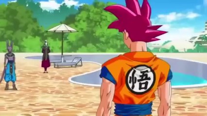 Super Saiyan God Goku VS Beerus _ Full Fight English dubbed