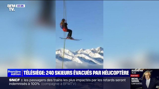 Ça s'est super bien passé : ces skieurs bloqués dans les télésièges en panne de Superdévoluy, dans les Hautes-Alpes, racontent leur sauvetage