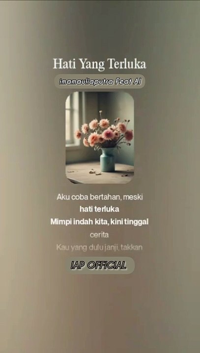 Hati Yang Terluka (Official Lyrics Video)