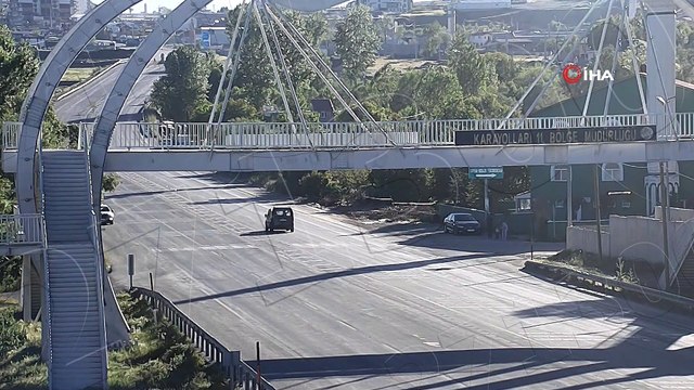 KGYS kameralarına yansıyan kazalar
