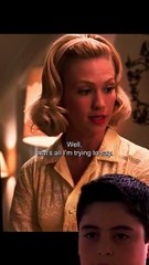 The boy seems to have fallen in love with the babysitter.