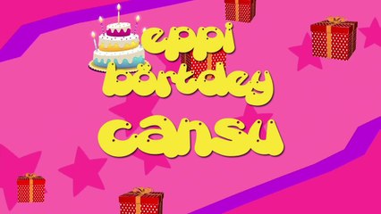 İyi ki doğdun CANSU  - İsme Özel Roman Havası Doğum Günü Şarkısı (FULL VERSİYON)