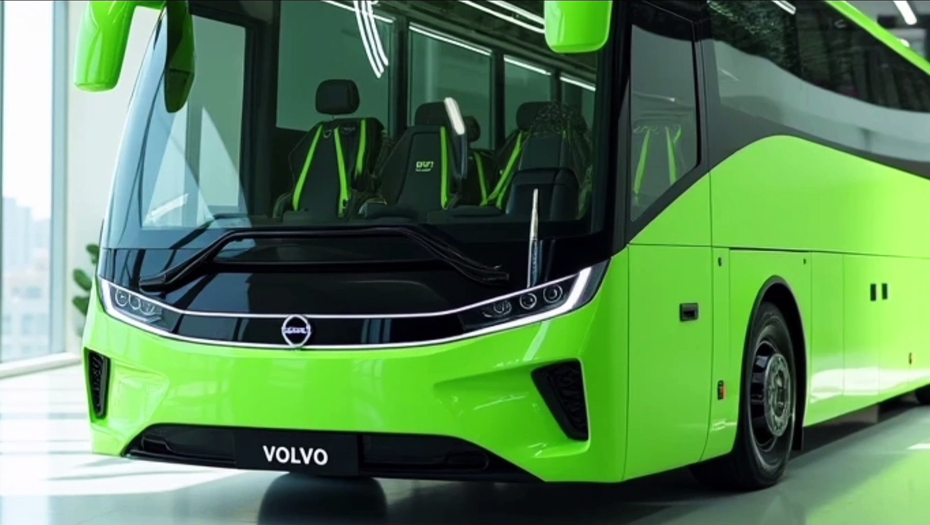 ⁣Volvo 9700 Coach 2024: Redefining Luxury and Sustainability in Travel