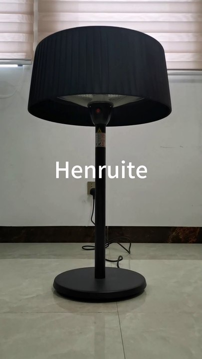 Hot Sale 1500W Mini Heater Rocker Switch Ontable Heater for Garage & Patio