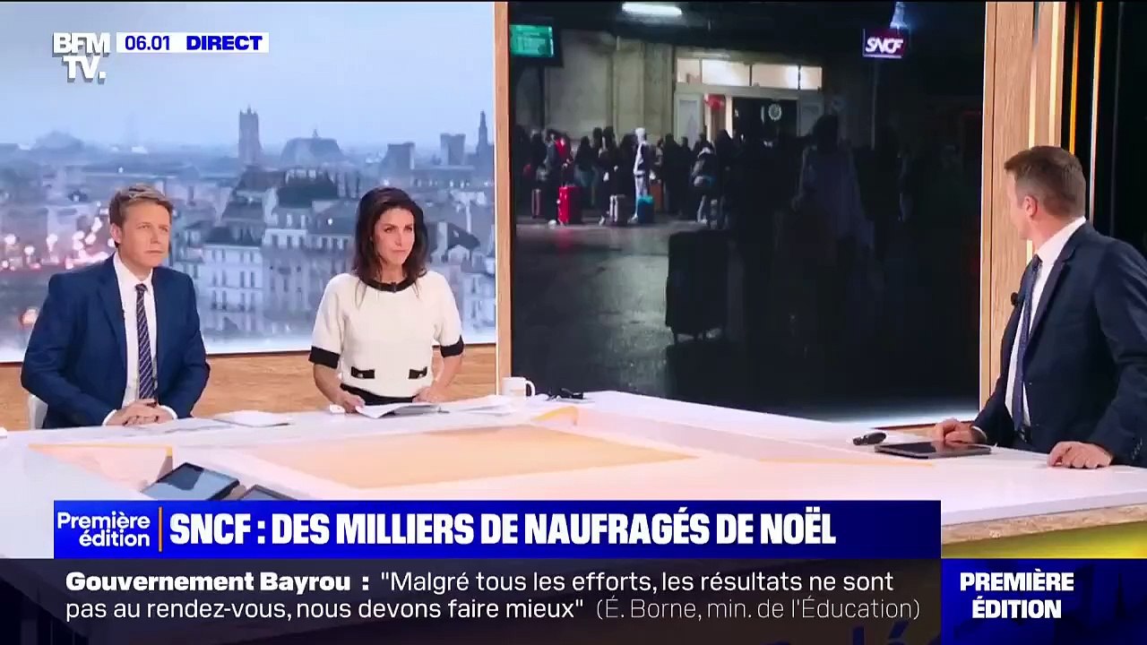 Noël gâché : La colère des passagers qui ont passé le réveillons bloqués dans des TGV