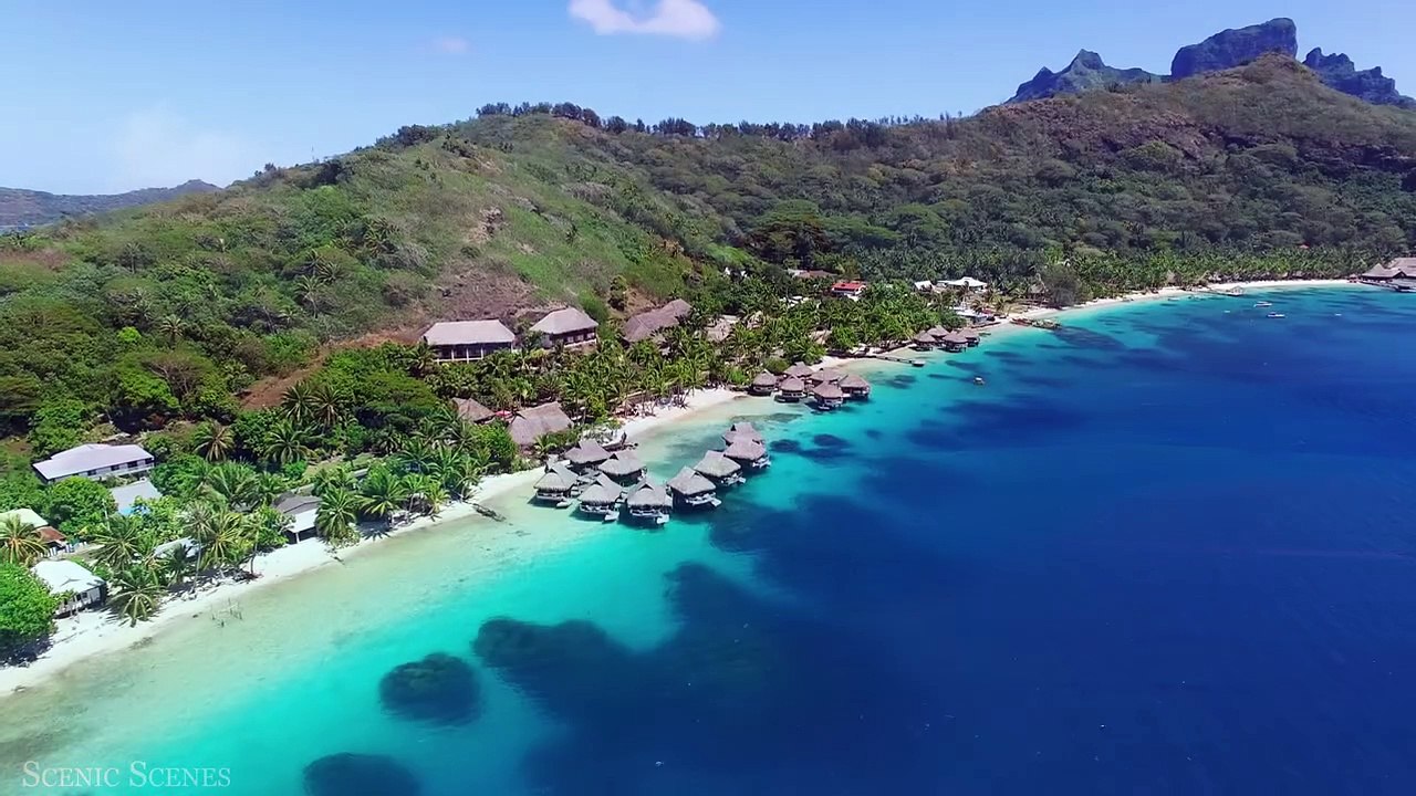 Bora Bora In 4K - Where The Soul Meets Paradise ｜ World's Most Famous Islands - Relaxation Film