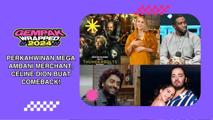 #GempakWrapped2024 : Industri Hollywood Penuh Warna Warni Termasuk Kisah Jijik P. Diddy, Bollywood Pula Tampil Dengan Kisah Majlis Artis Kahwin Mencecah RM2.7 Bilion