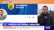 Guerre en Ukraine : Volodymyr Zelensky dénonce une attaque massive « inhumaine » de Moscou le jour de Noël - Plus de 70 missiles ont été lancés sur le pays