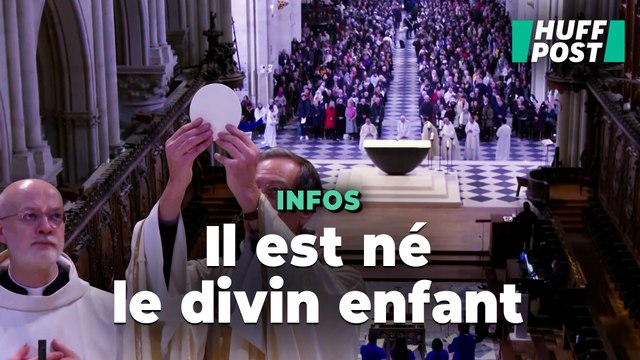 Notre-Dame de Paris célèbre Noël pour la première fois depuis l'incendie