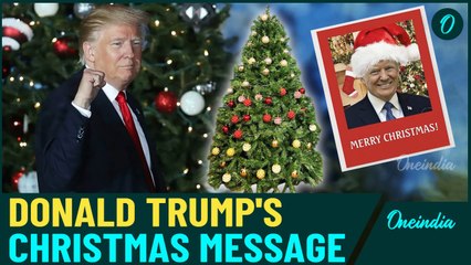 Full Video: Trump's Christmas Message To The U.S Ahead of Oath Taking Ceremony