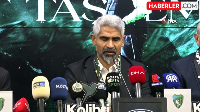 İsmet Taşdemir Kocaelispor'un Yeni Teknik Direktörü Oldu