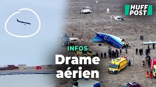 Au Kazakhstan, un avion d’Azerbaijan Airlines s’écrase, 28 survivants sur les 67 personnes à bord