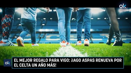 El mejor regalo para Vigo: ¡Iago Aspas renueva por el Celta un año más!