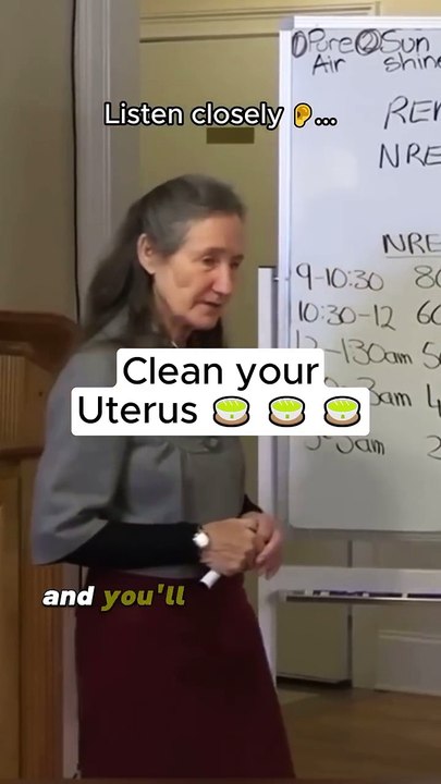 Clean ur uterus