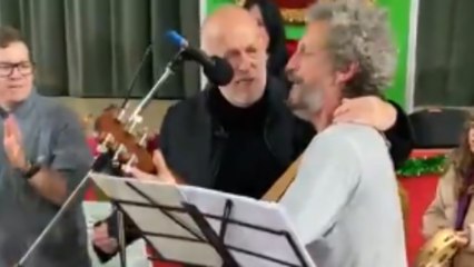 Tebas se anima con los villancicos en Navidad