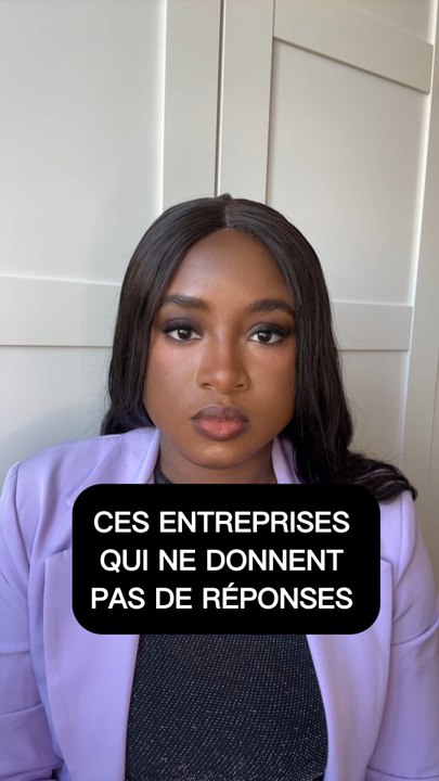 CES ENTREPRISES QUI NE DONNENT PAS DE RÉPONSE